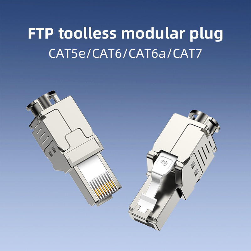 Enchufe modular FTP sin herramientas