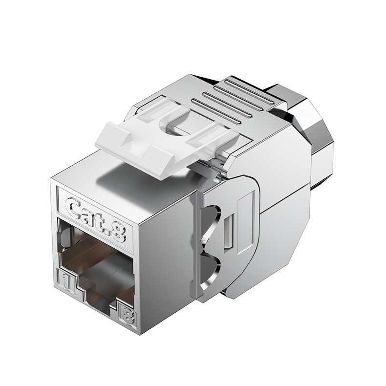 180-degree FTP toolless keystone jack 180 degree with Nut 180-degree FTP toolless keystone jack 180 degree with Nut