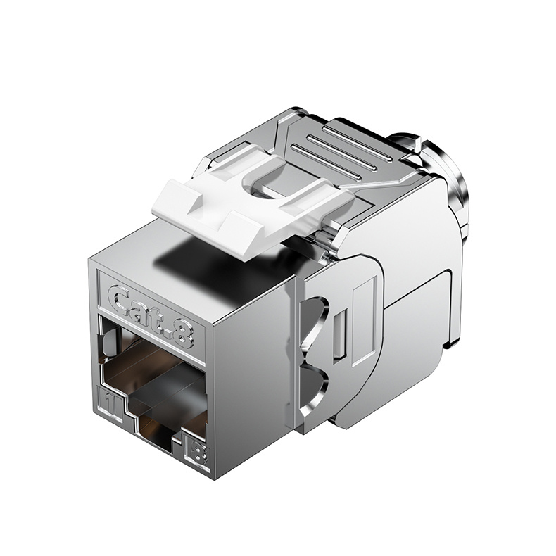 Conector keystone FTP sin herramientas de 180 grados