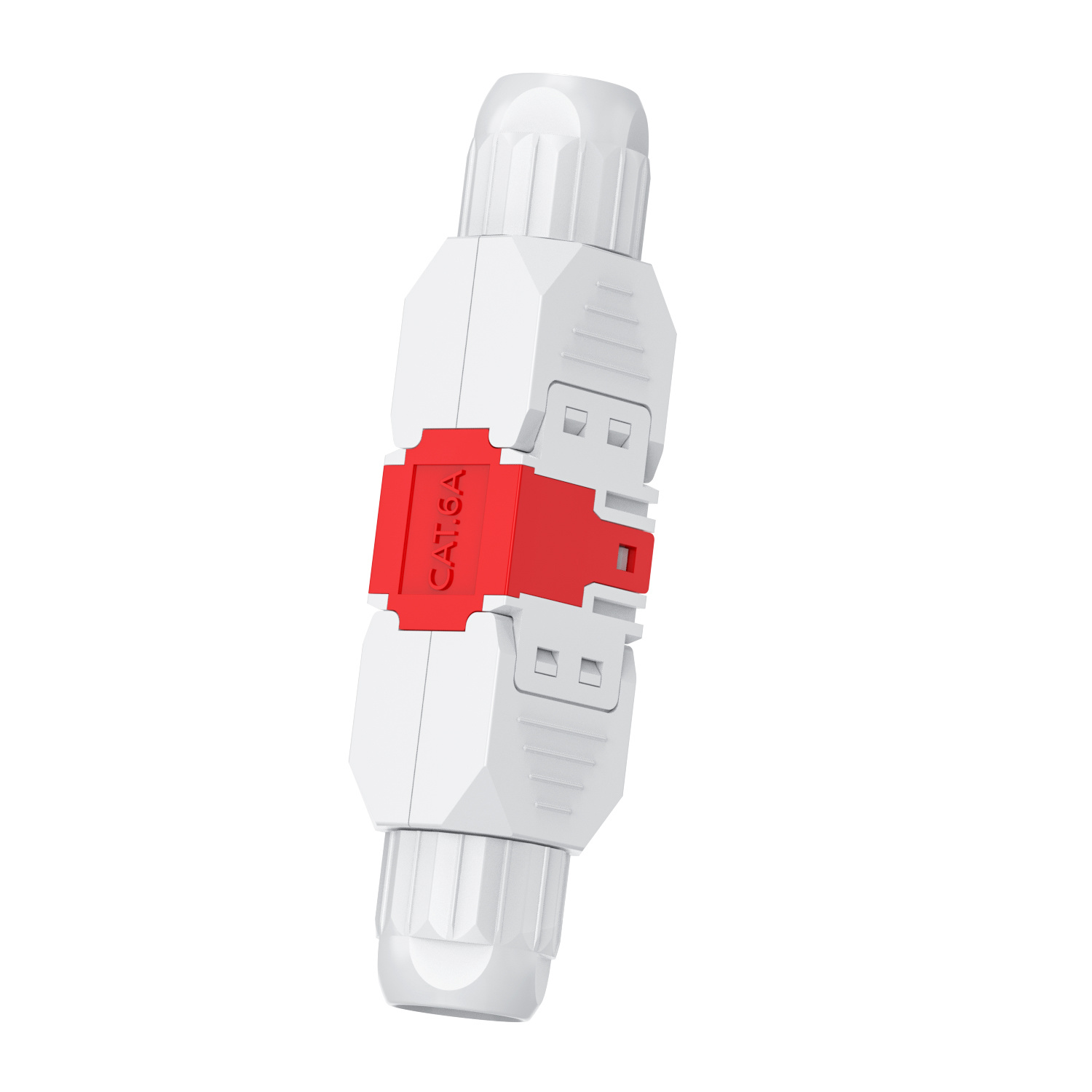 Conector sin blindaje y sin herramientas + Tuerca
