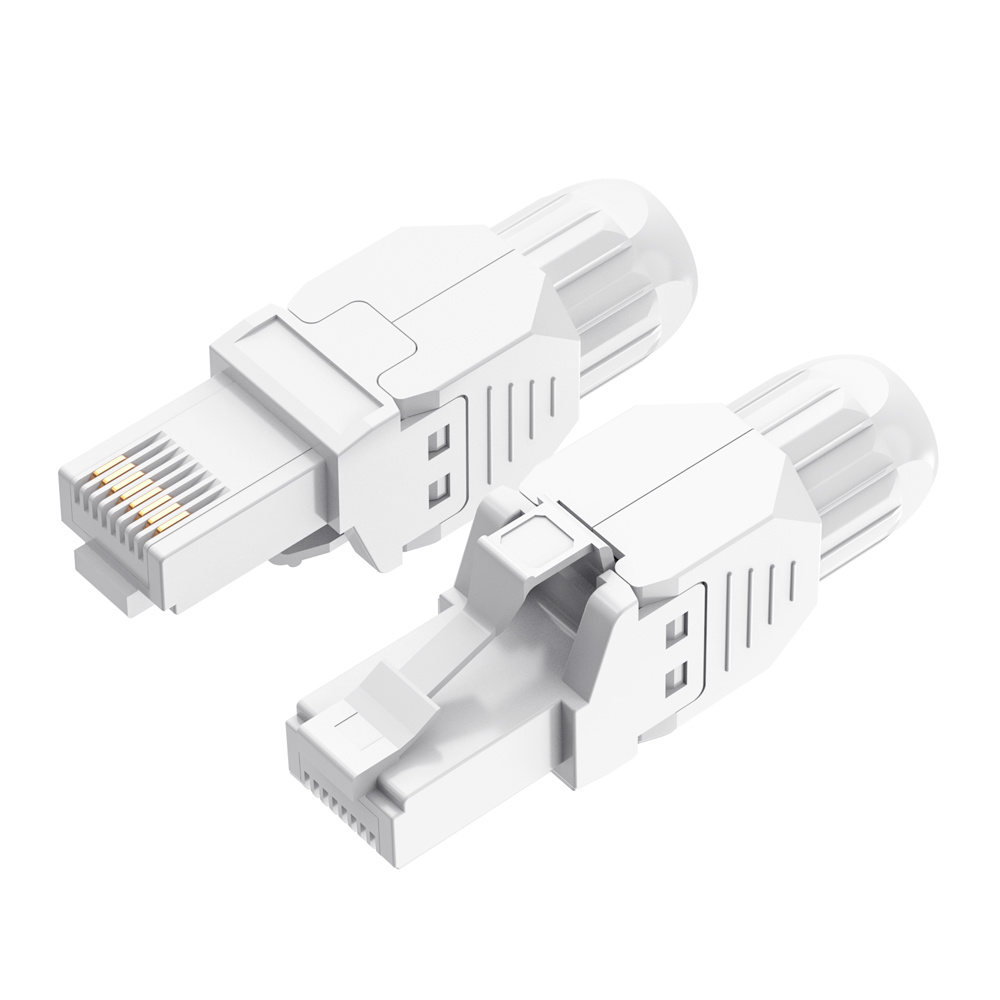 Factory Direct Tool-Free UTP RJ45 Connector with Spiral Boot