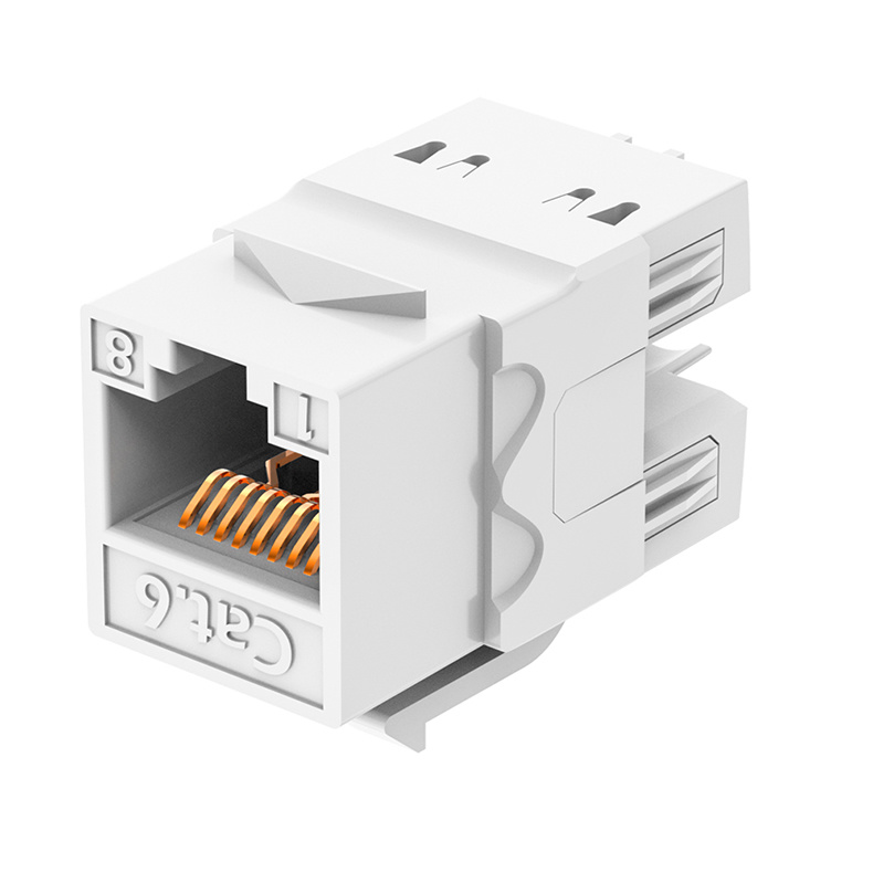 Conector keystone UTP de 180 grados