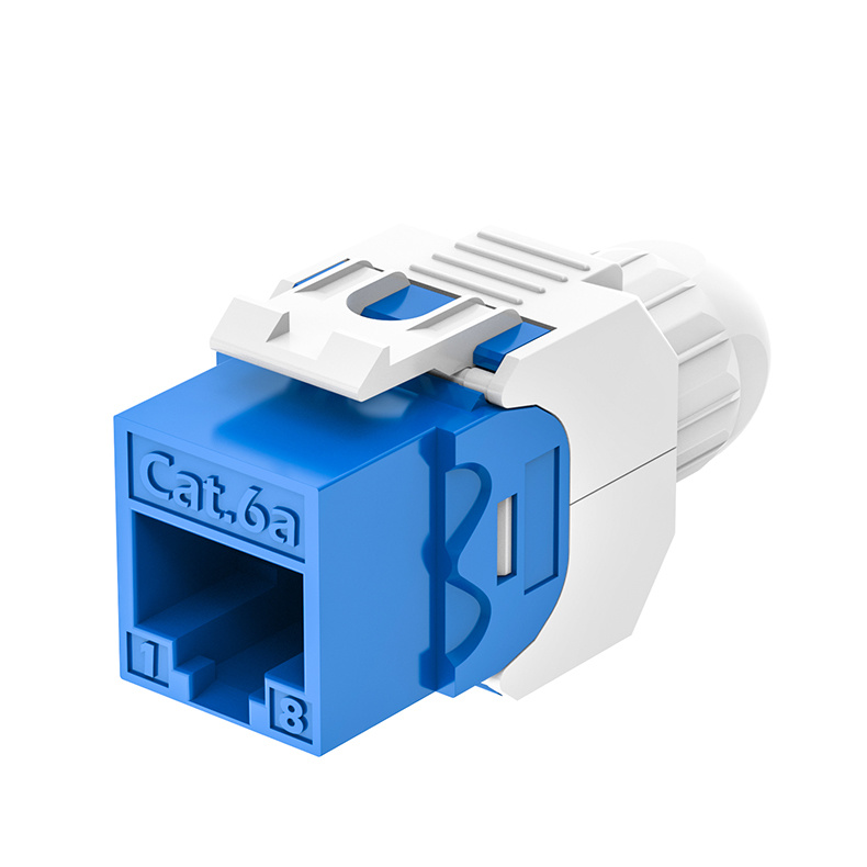 UTP Toolless keystone jack 180 degree with Nut UTP Toolless keystone jack 180 degree with Nut