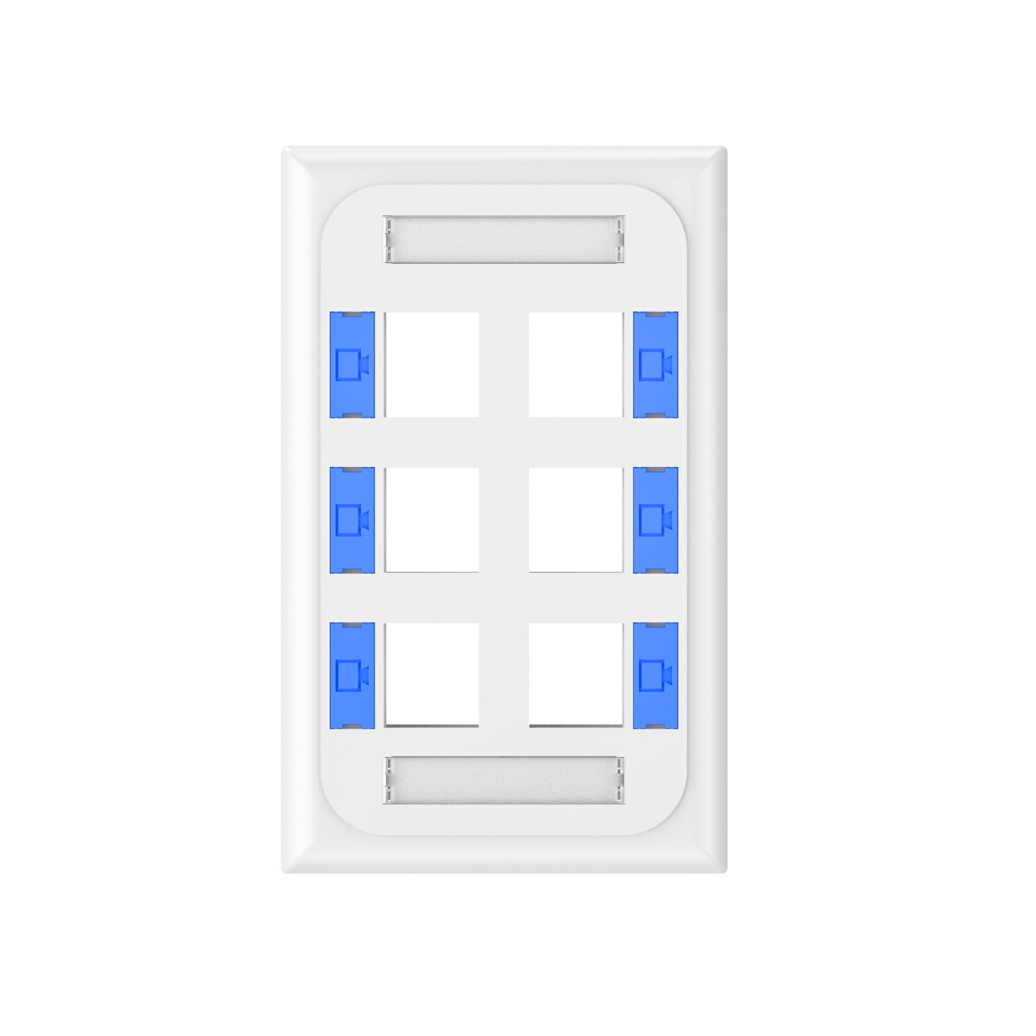 114 Type American Faceplate, Blank 114 Type American Faceplate, Blank