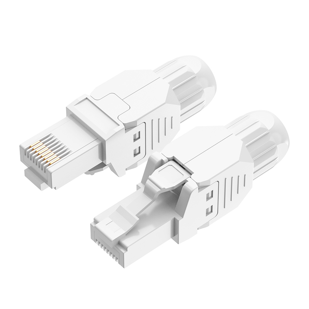 Factory Direct Tool-Free UTP RJ45 Connector with Spiral Boot