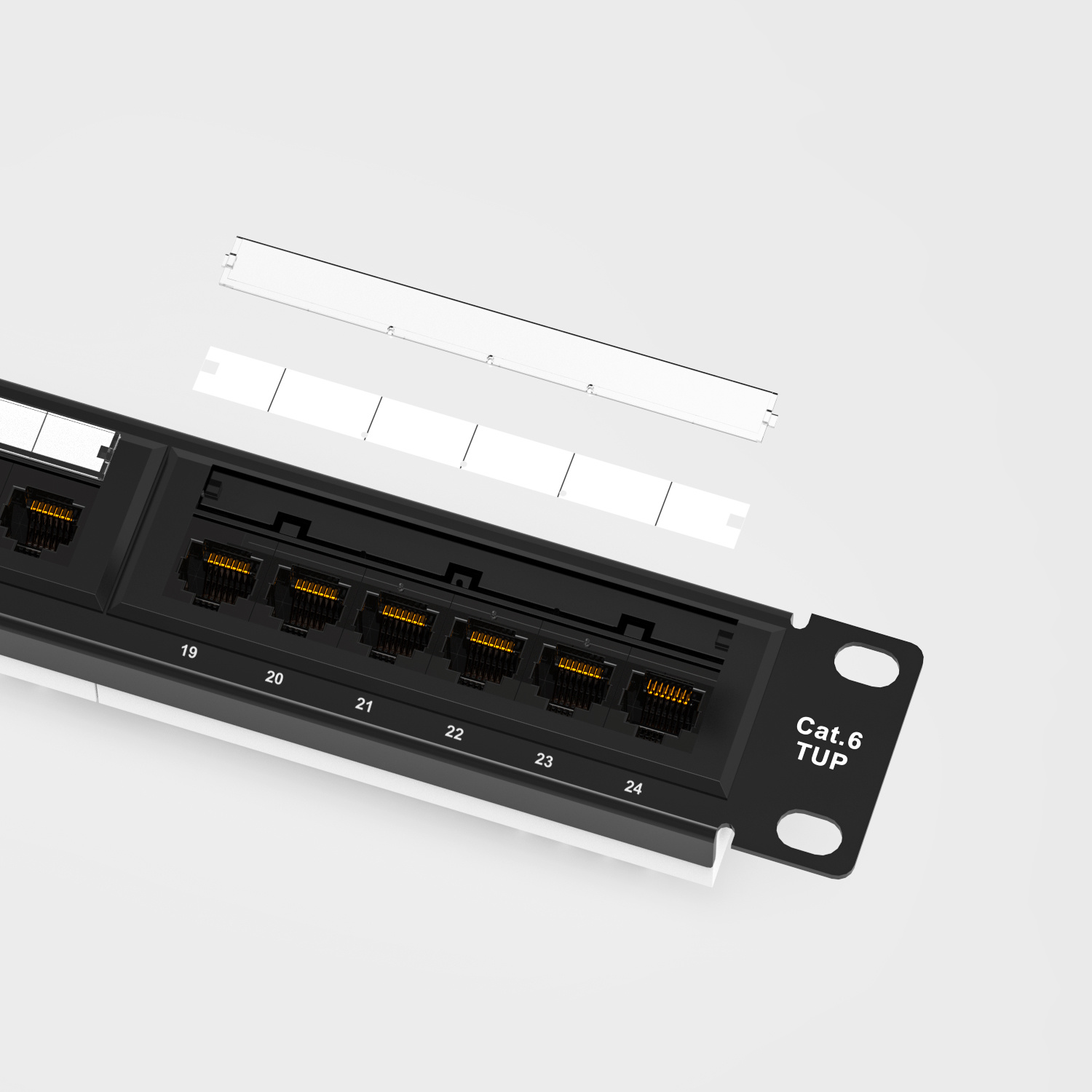 UTP patch panel 1U 24 port UTP patch panel 1U 24 port