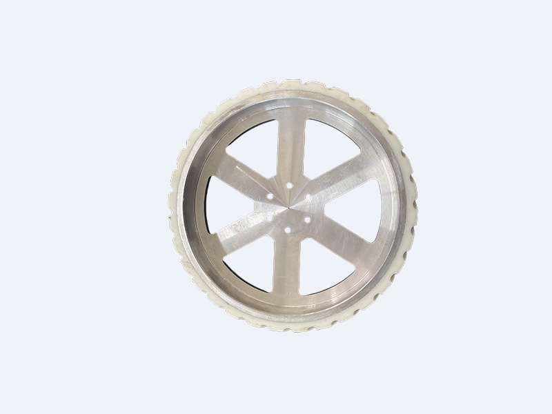 聚氨酯無人車包膠輪