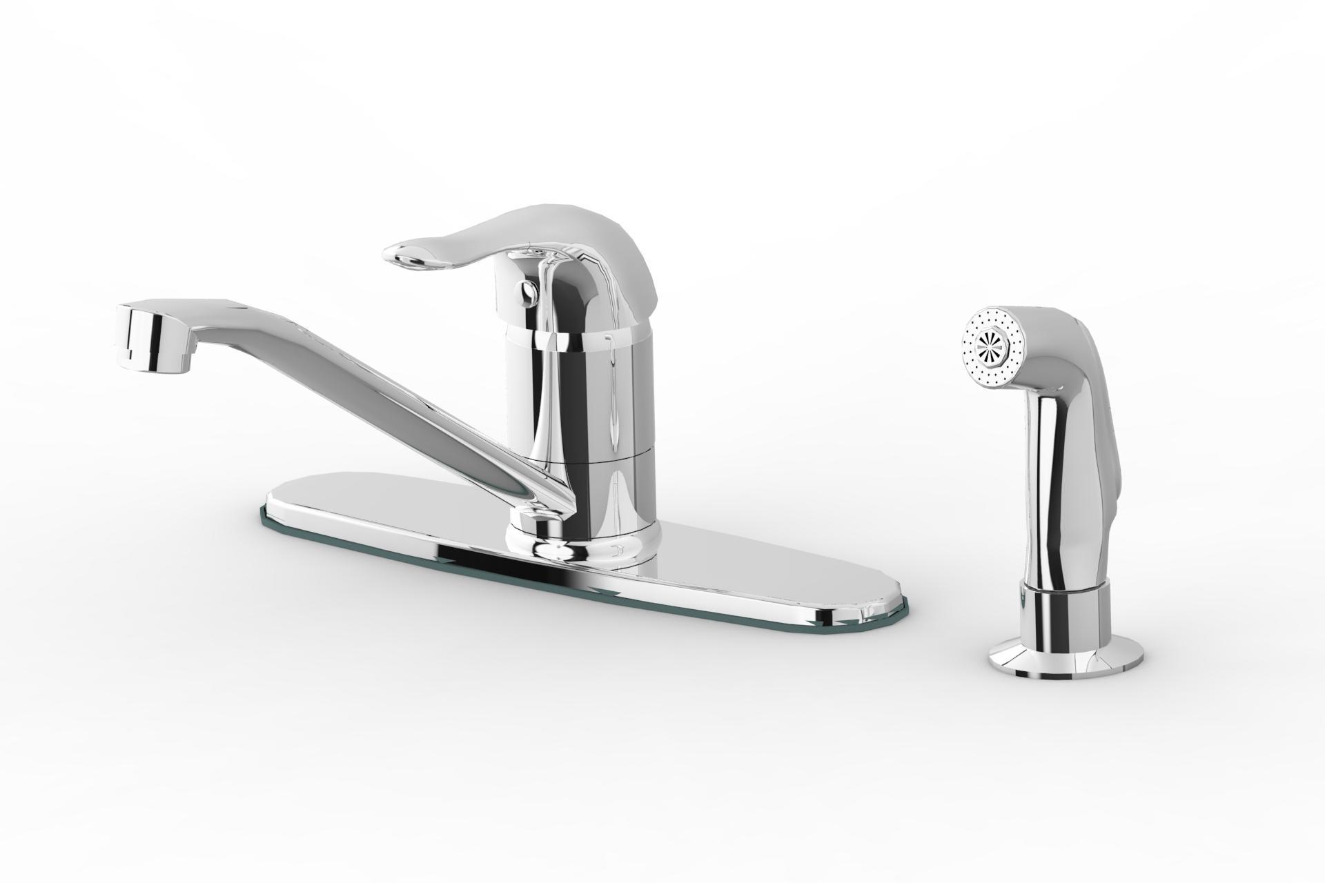Kitchen Faucet With Spray Nozzle ST102-LU