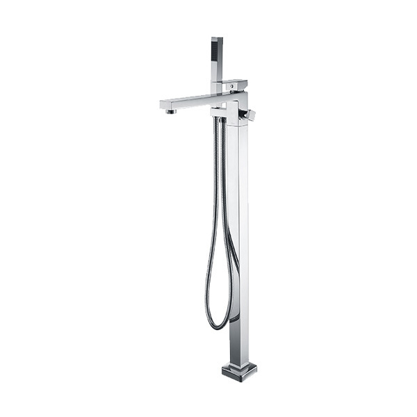 Floor Standing Tub Faucet With Hand Shower