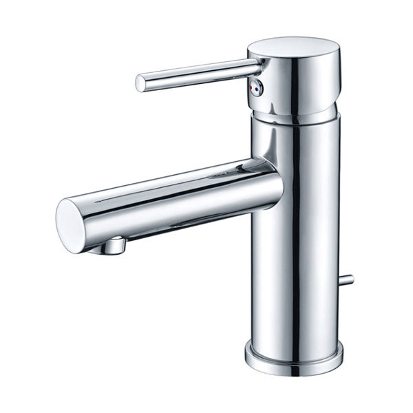 Solid Brass Single Handle Lavatory Faucet With Drain