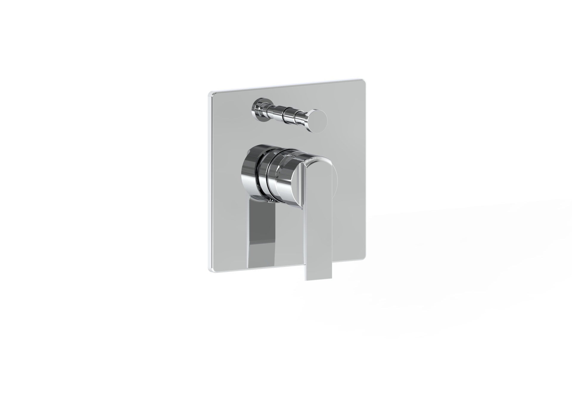 Square Valve Trim Kit / 4 Way Shower Diverter Trim  JX537