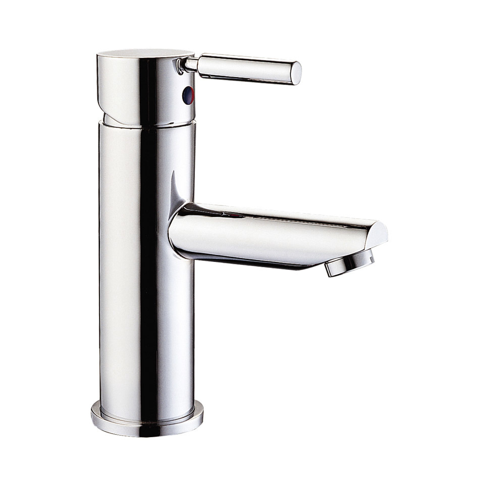 Solid Brass Single Handle Basin Faucet 8010