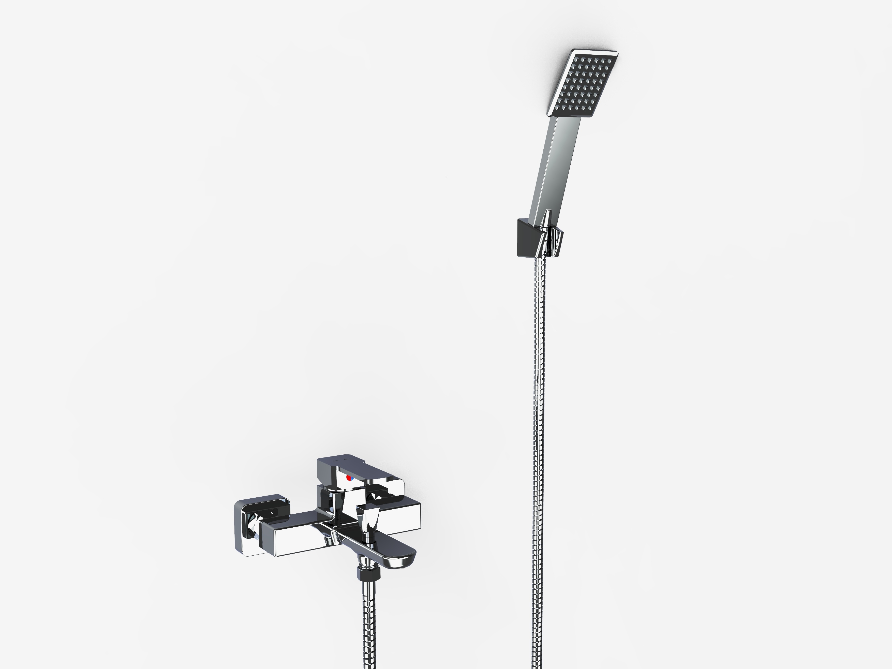 Wall-mounted Handheld Shower Head Set  BT108