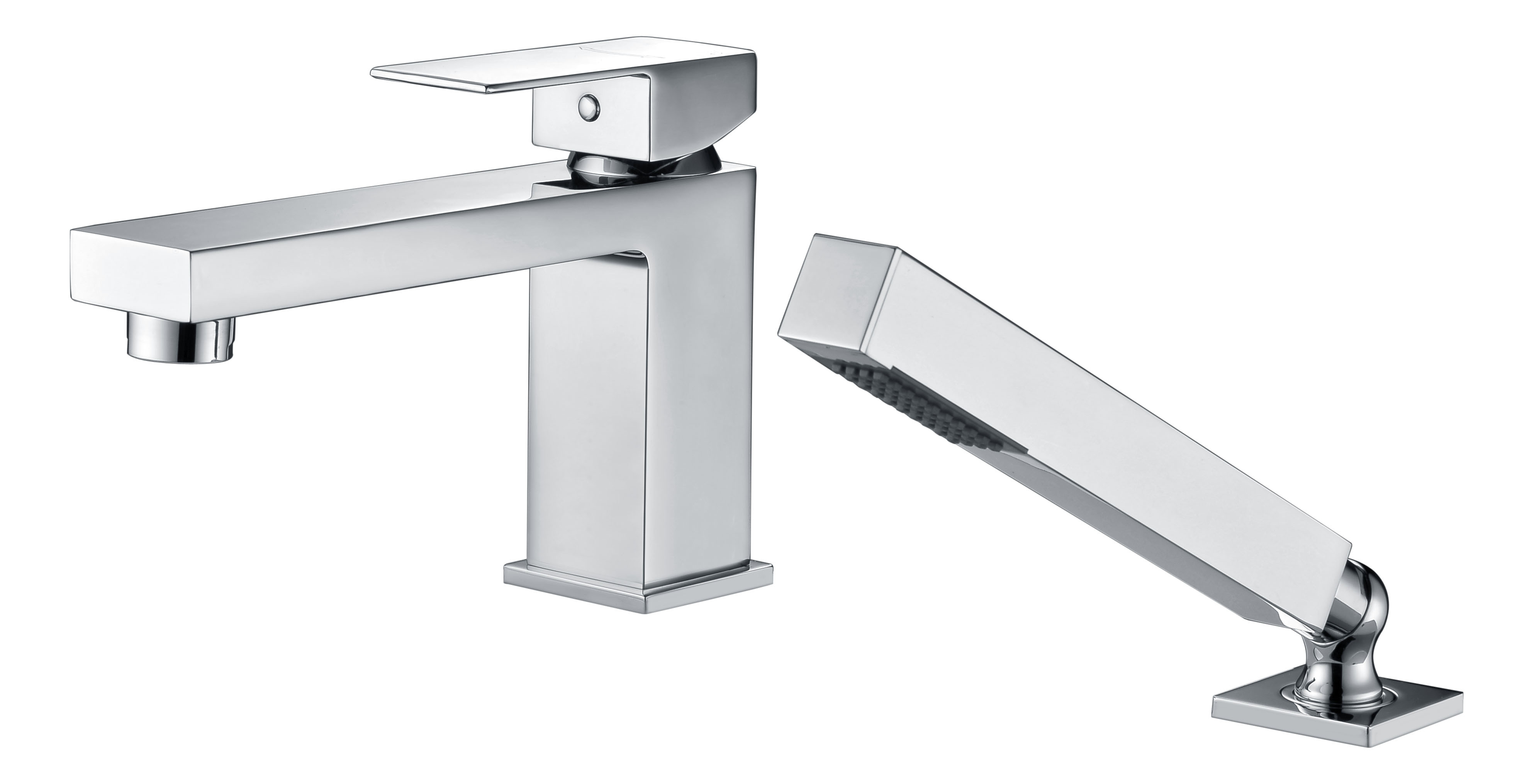 2 PCS Tub Faucet With Hand Shower BT072