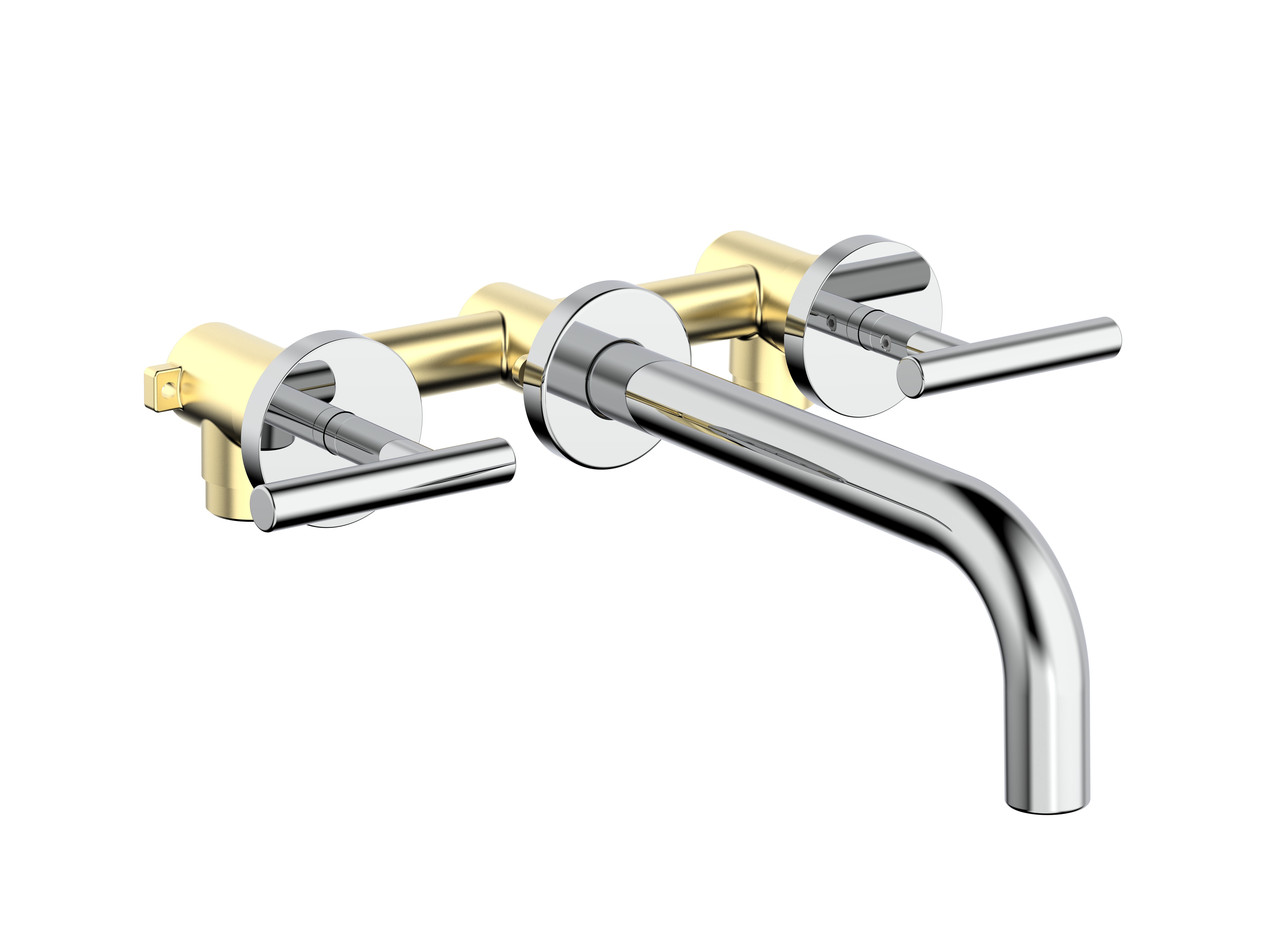 8" Widerspread Faucet With Double Handles BS212