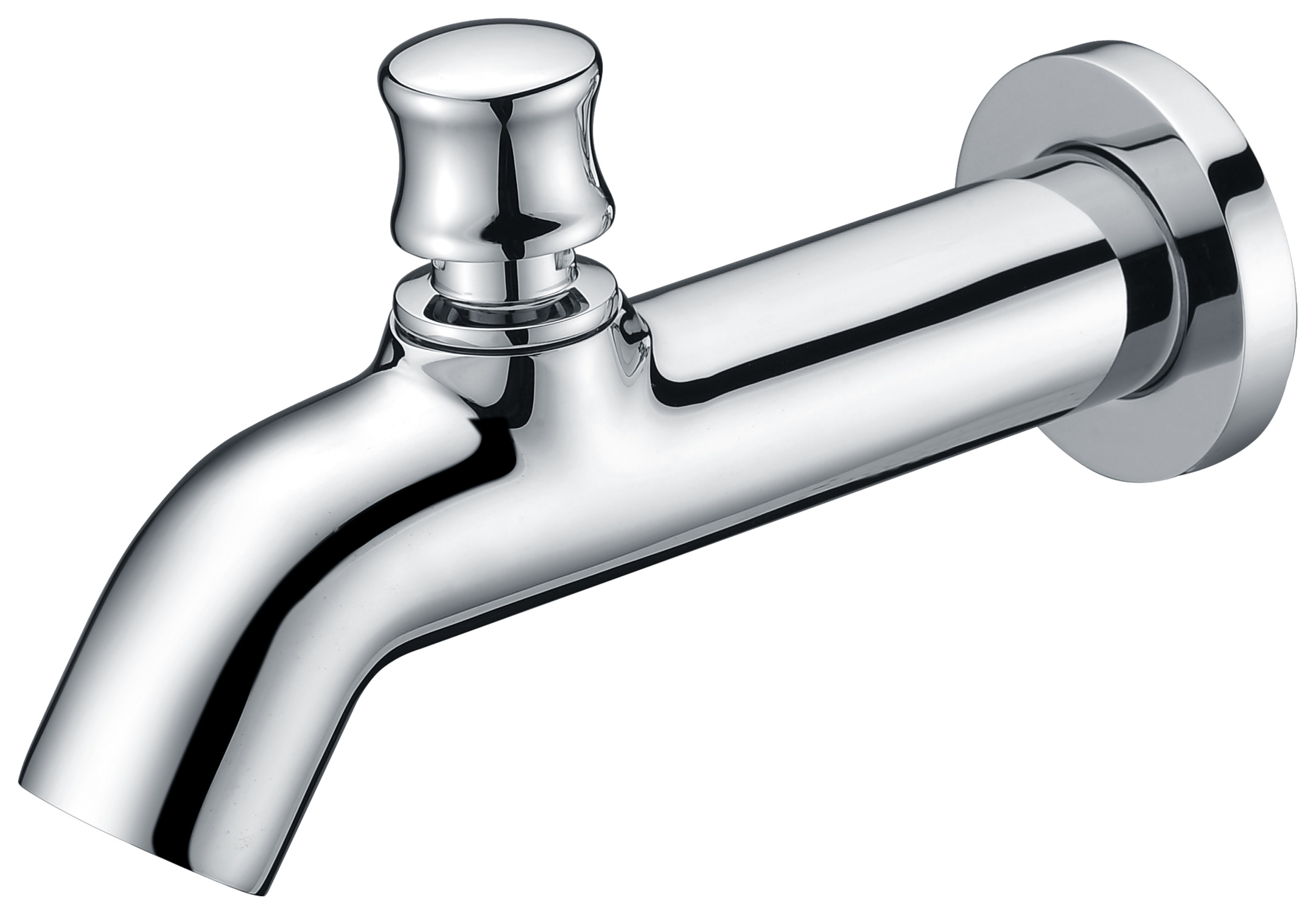 Brass Spout With Water-Dividing Function 6606