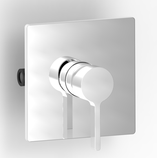 Square Valve Trim Kit  / 3 Way Shower Diverter Trim  JX333