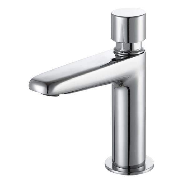 Solid Brass Basin Timing Tap W045-E12
