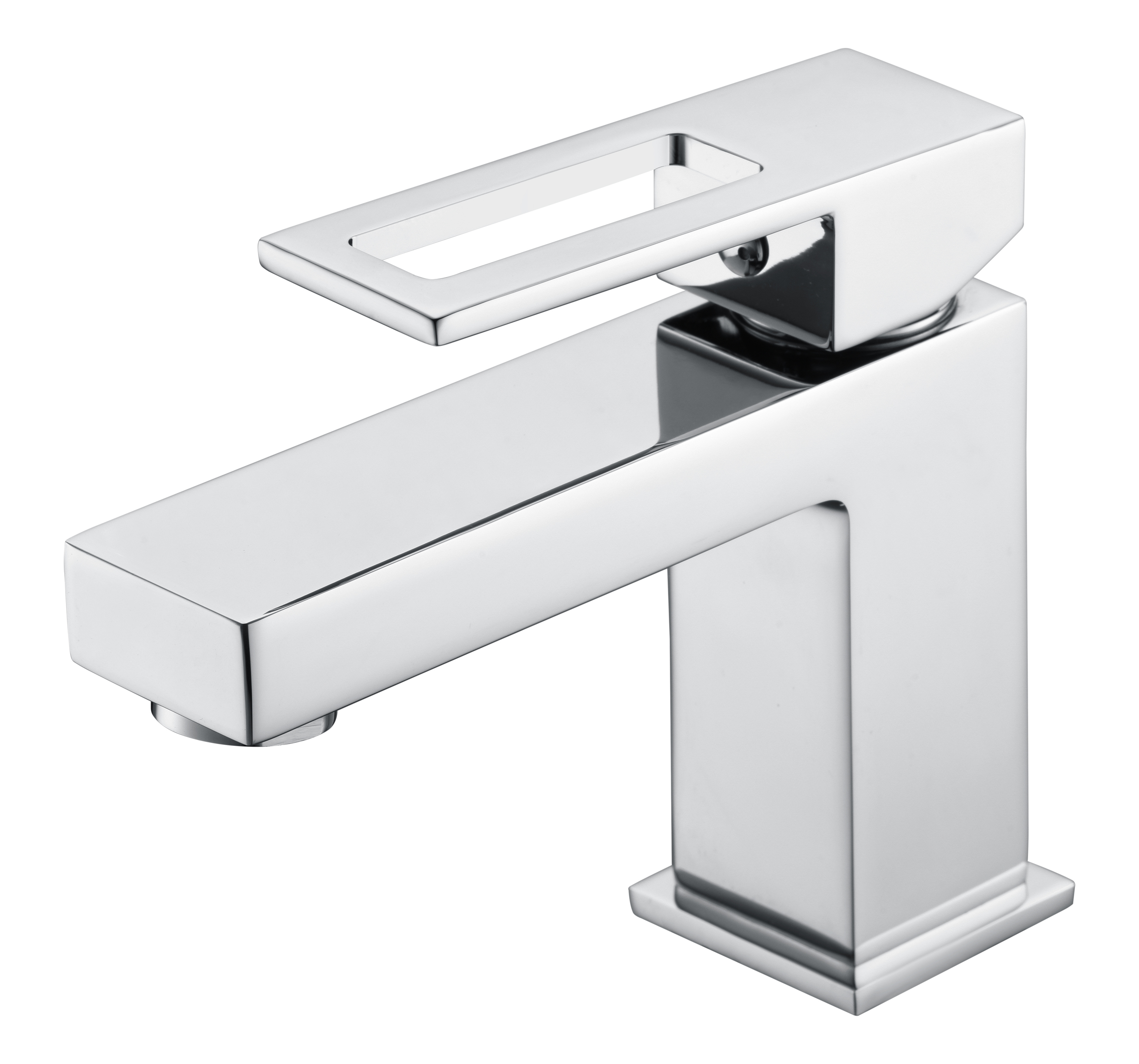 Solid Brass Single Handle Basin Faucet 1010-EA