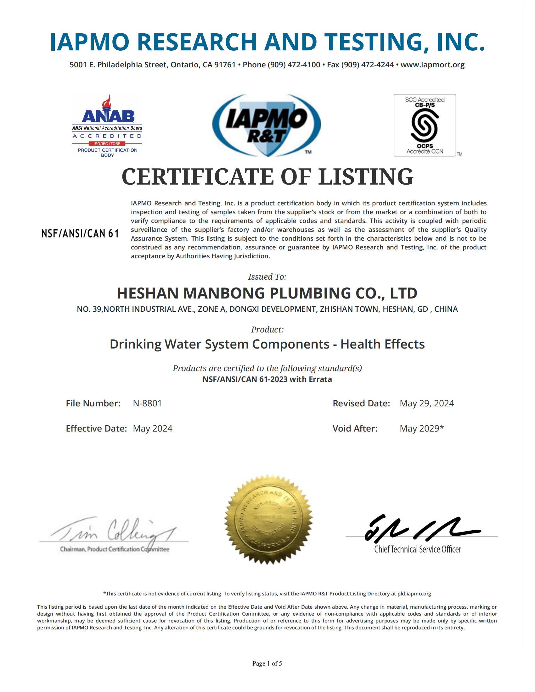 Patent Certificate 10