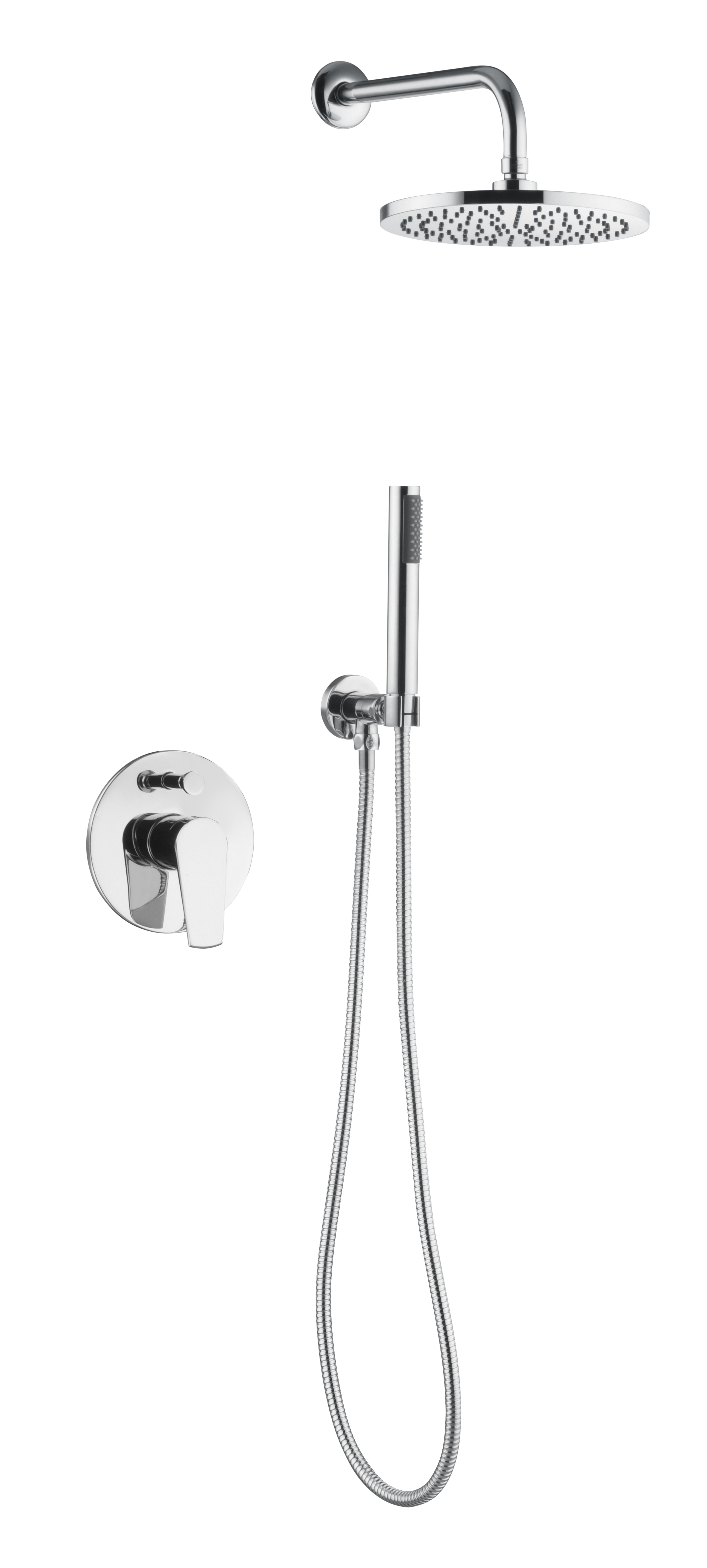 Round Rain Shower System Faucet Set JX336