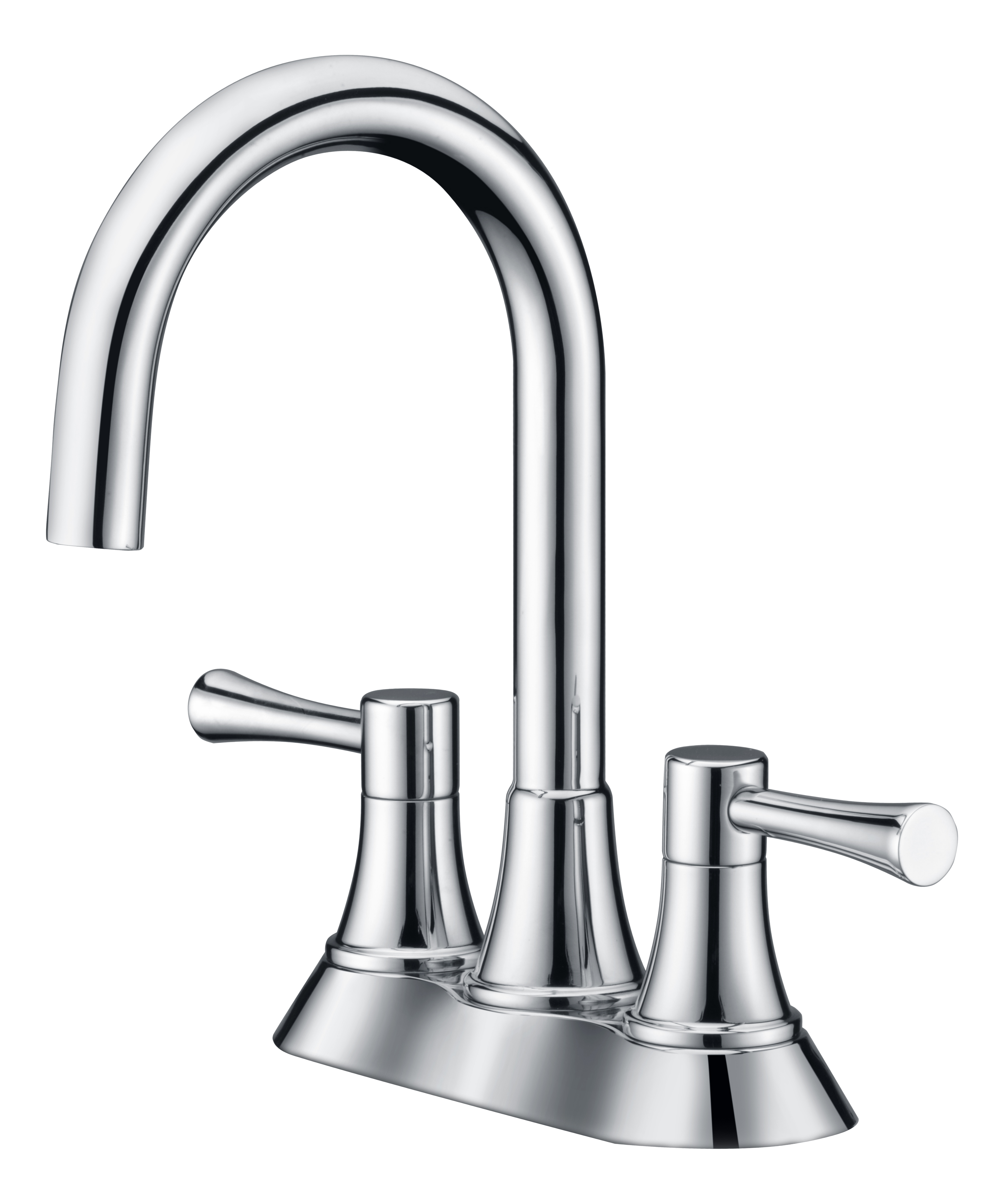 4” Centerset Faucet With Double Handles For Hot/Clod BS107