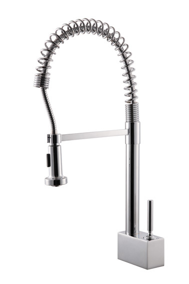 Commercial Kitchen Faucet with Pull Down Sprayer ST048