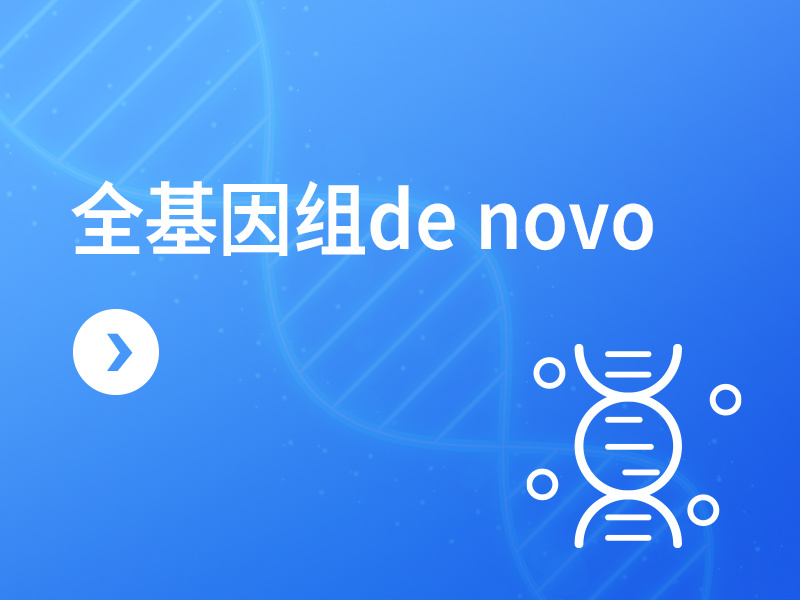全基因组de novo