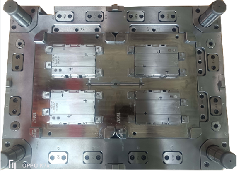Injection mold for radiator cover
