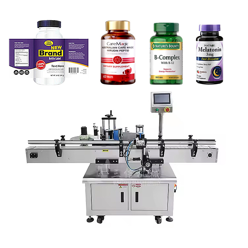 Automatic High-Performance Round Bottles Labelling Machine