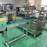 Hot Selling Automatic Transparent Film Three Dimensional Tea Box Set Packaging Machine