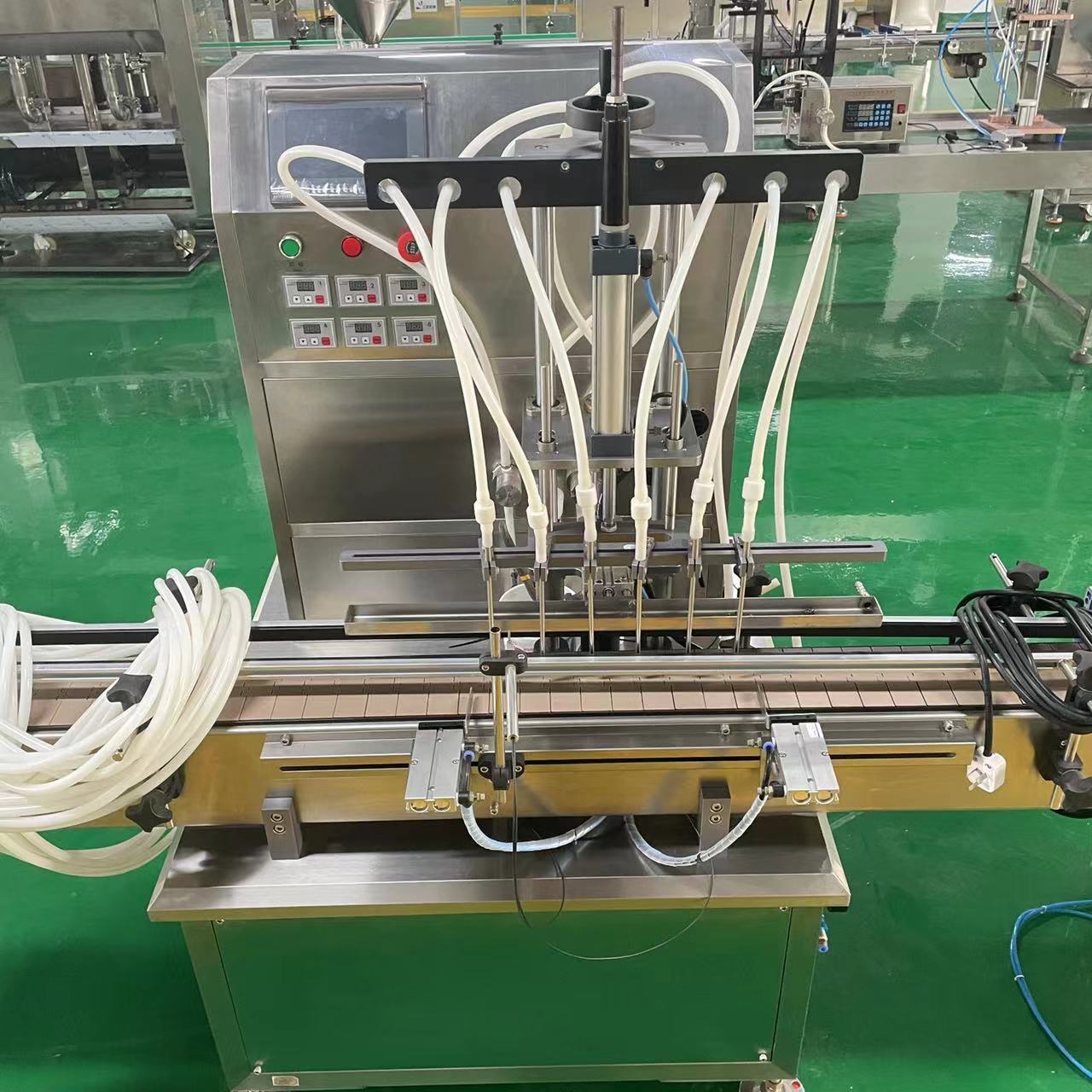 Automatic High-End Wash and Hair Care Products Multiple-Head Filling Machine