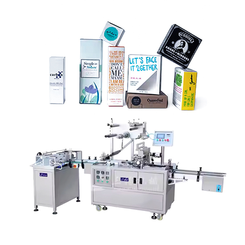 Small Size High-End Automatic Transparent Film Three-Dimensional Lipsticks Packaging Machine