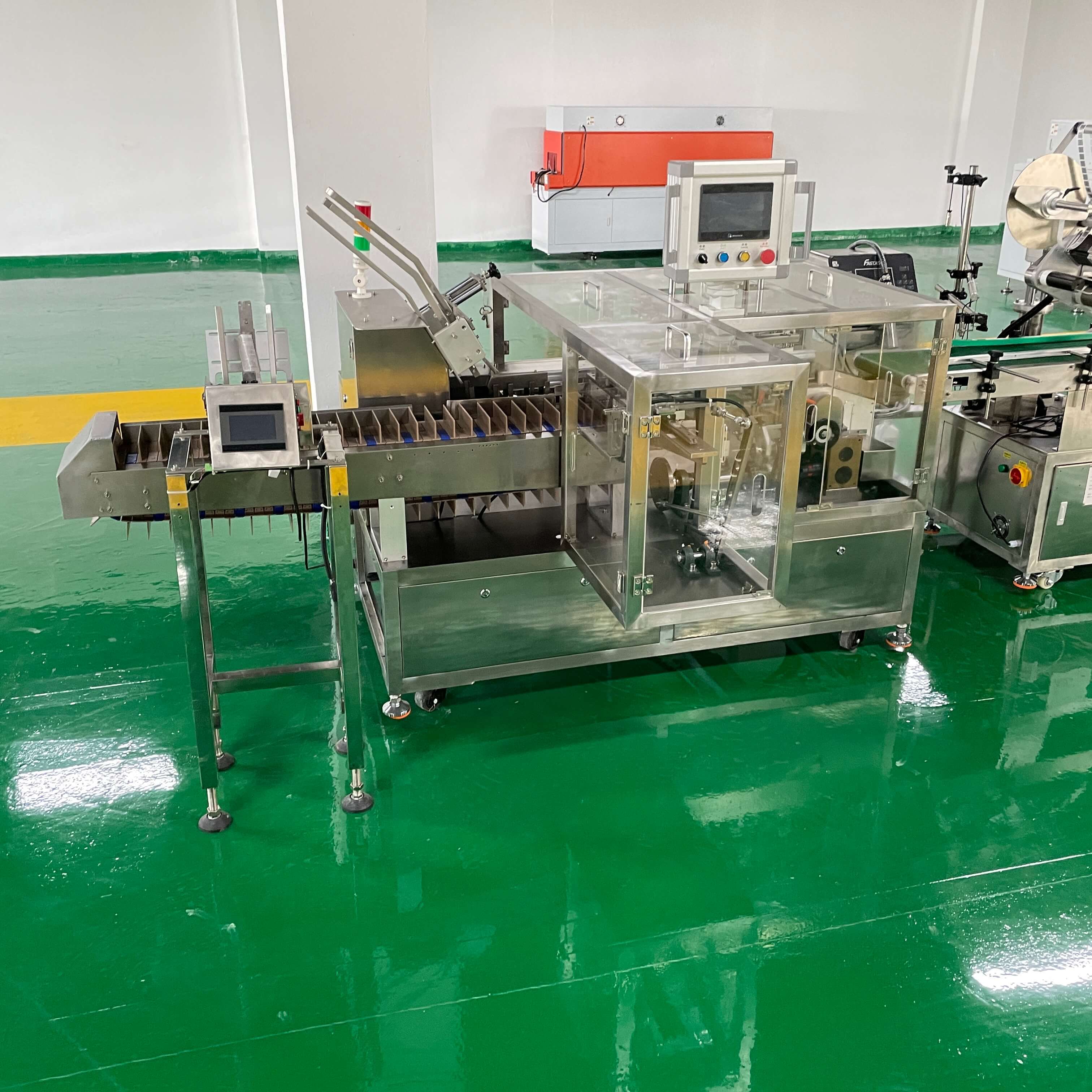 Latest Fully Automatic High Performance Facial Mask Cartoning Machine