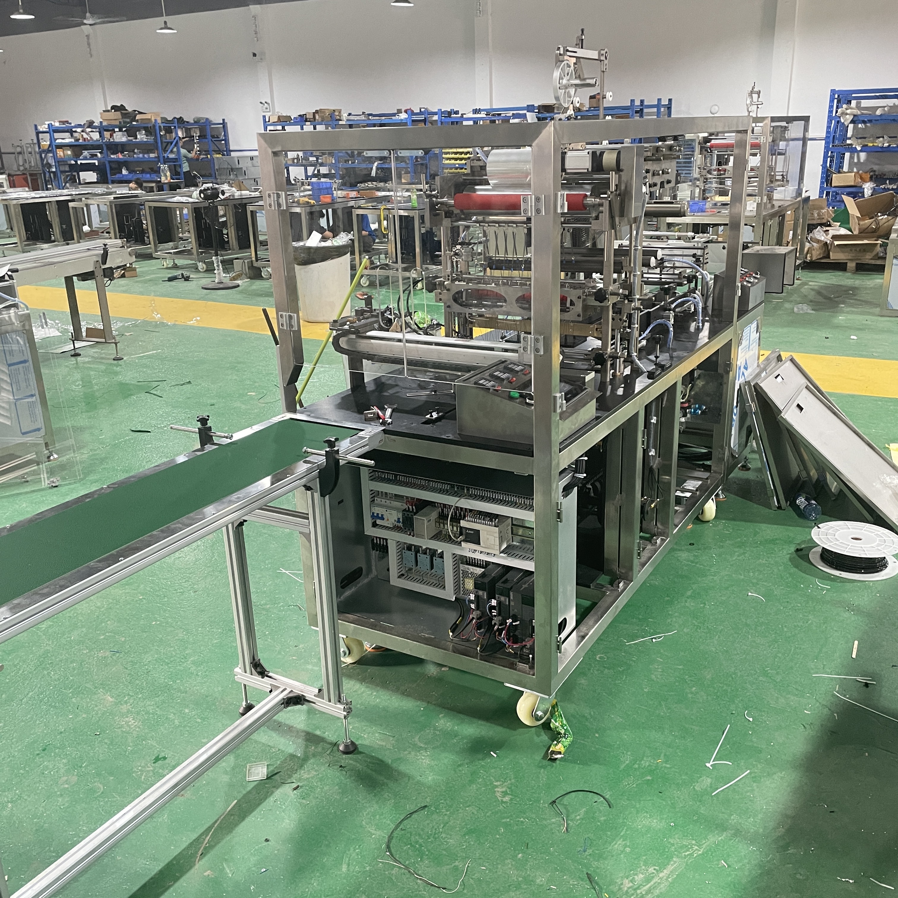 Fully Automatic High-Speed Transparent Film Three-Dimensional Packaging Machine