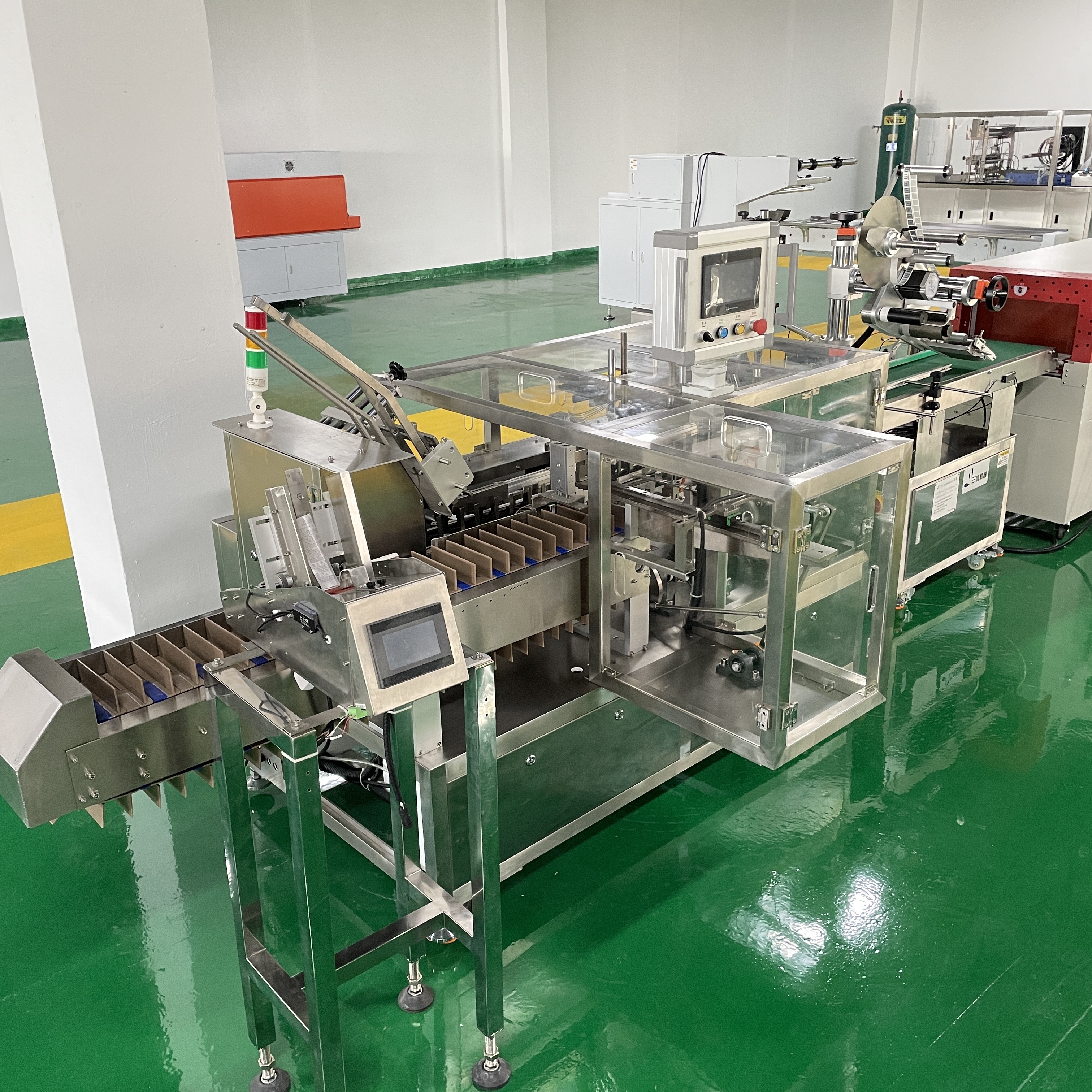 Latest Fully Automatic High Performance Facial Mask Cartoning Machine