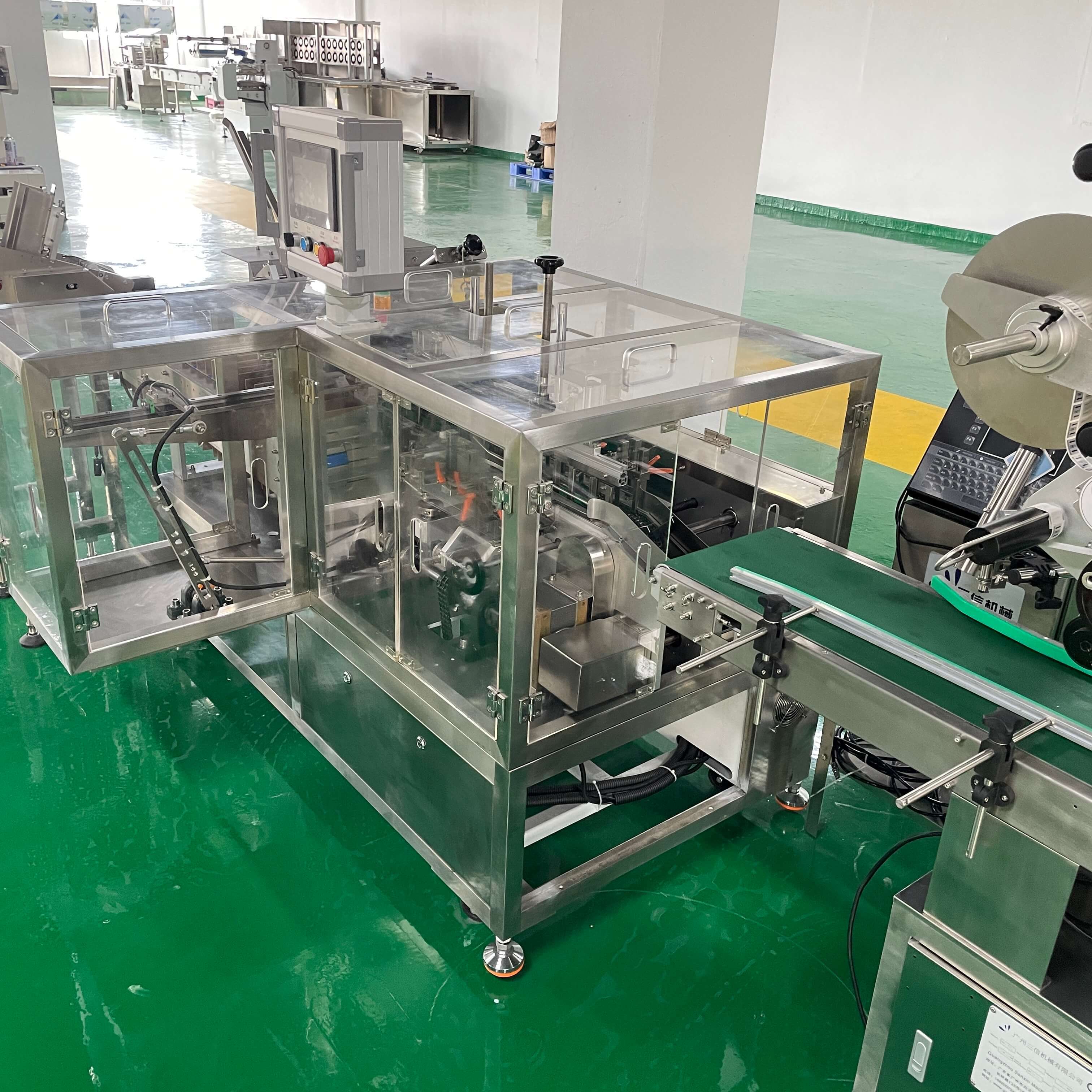 Latest Fully Automatic High Performance Facial Mask Cartoning Machine