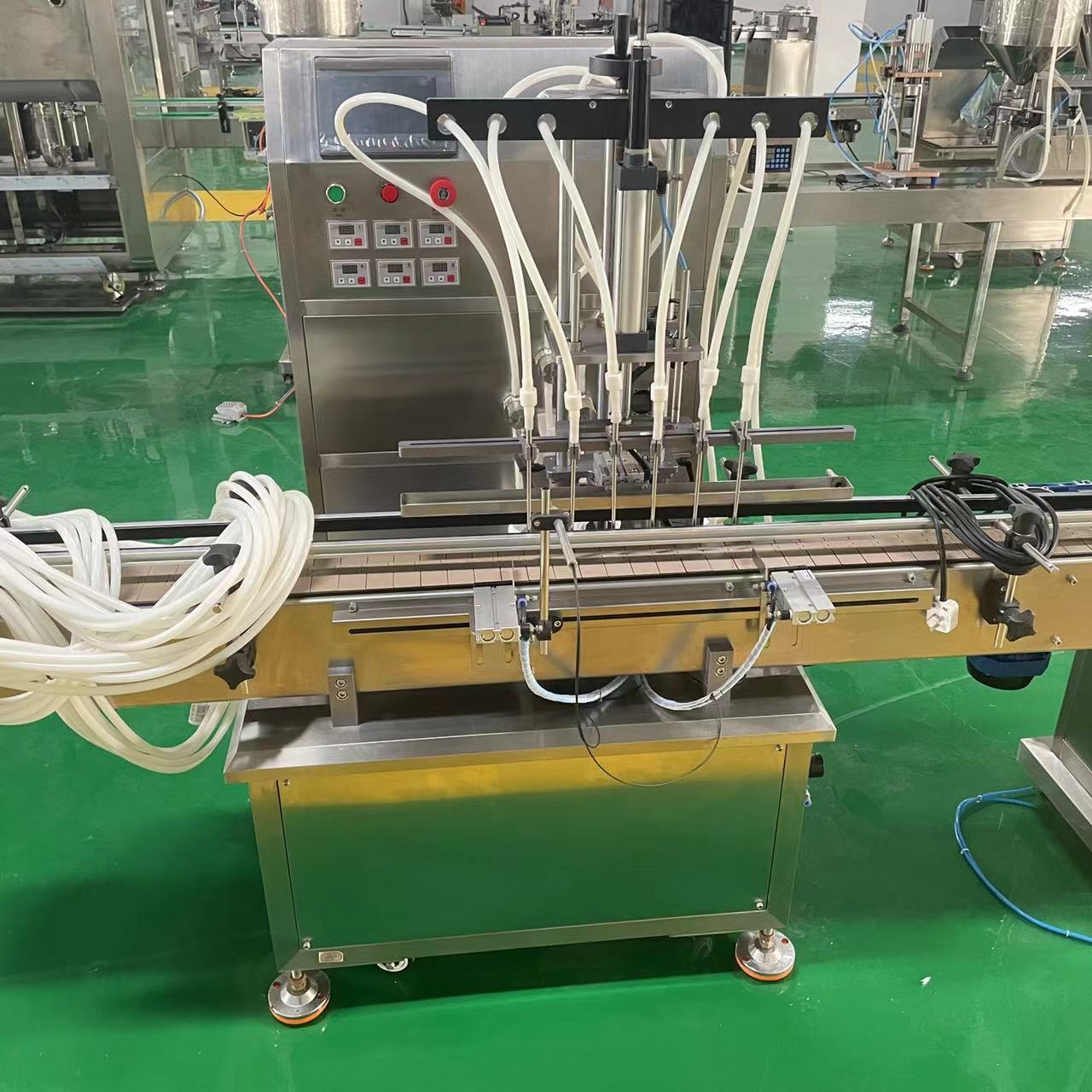 Automatic High-End Wash and Hair Care Products Multiple-Head Filling Machine