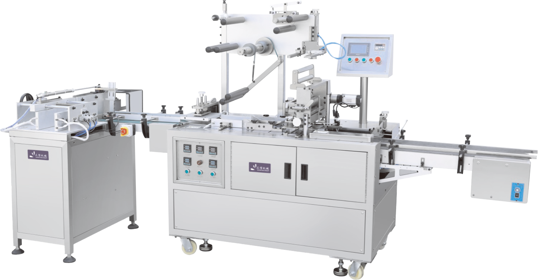 Transparent film three-dimensionalpackaging machine