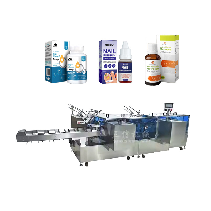 High Performance Automatic Pharmaceutical Products Cartoing Machine