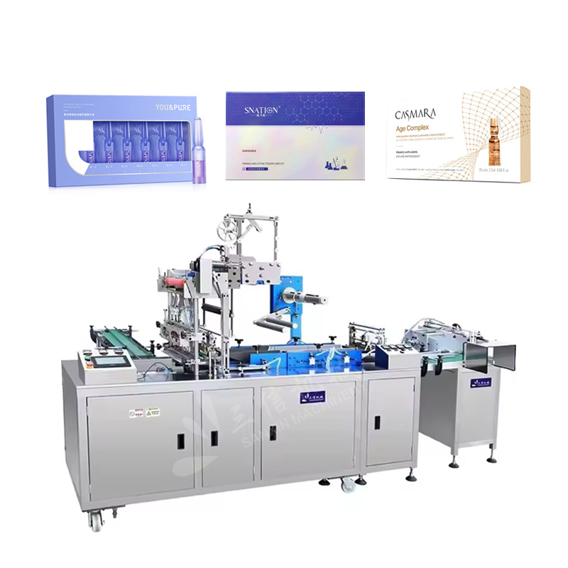 Fully Automatic Latest Skin Care Products Packaging and Sealing Machine