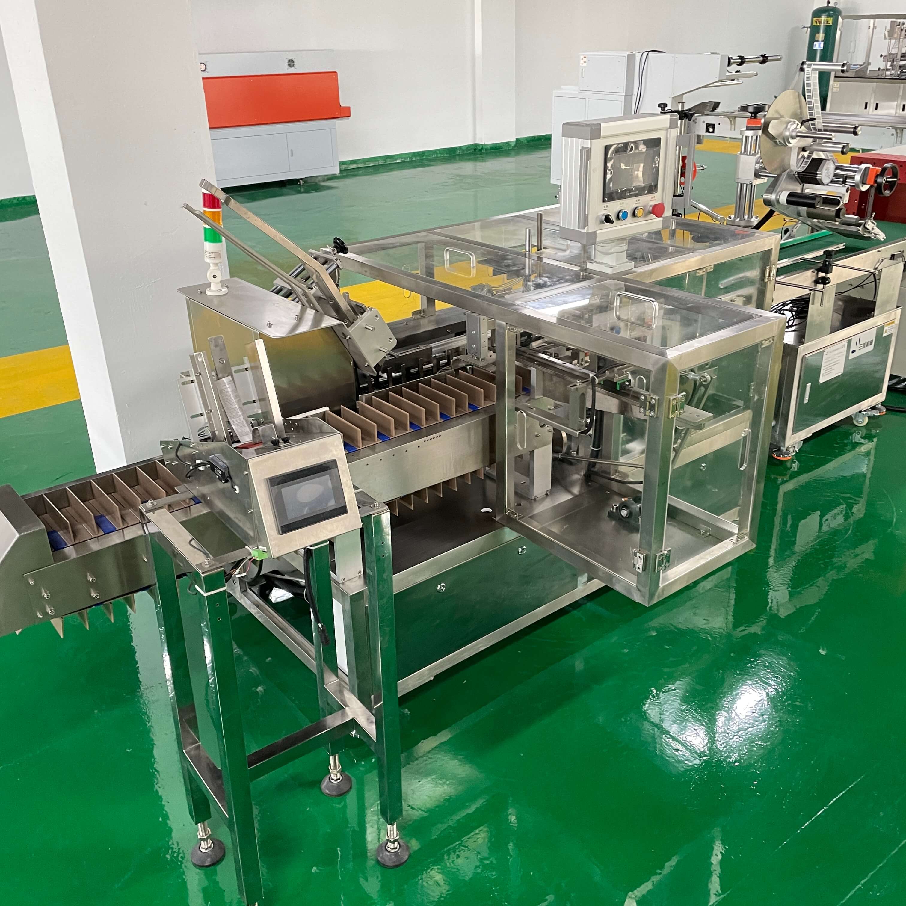 Latest Fully Automatic High Performance Facial Mask Cartoning Machine