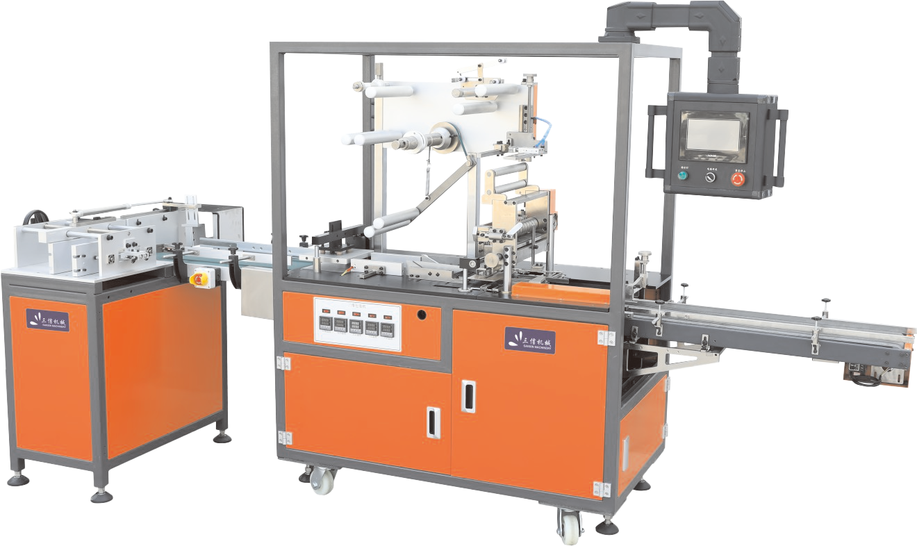Transparent film three-dimensionalpackaging machine