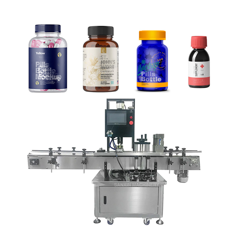 Fully Automatic High-Performance Medical Product Bottle Capping Screwing Machine