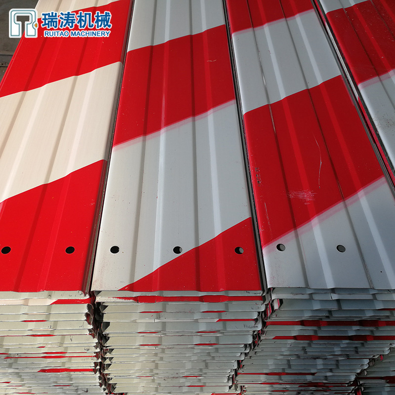 Powder-Coated Baseboards (Yellow-Black, Red-White)