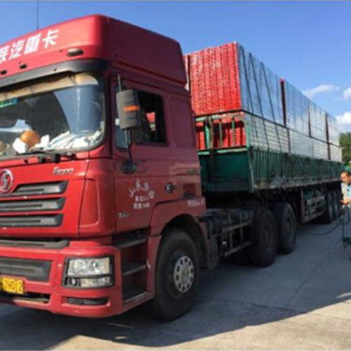 Henan two construction steel springboard trucks