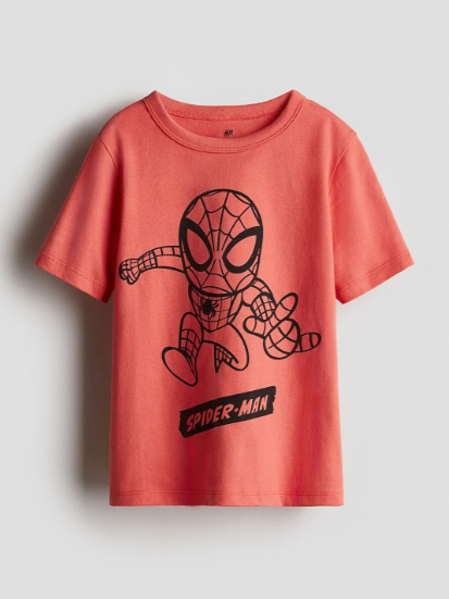 Children's Printed Cotton T-shirt