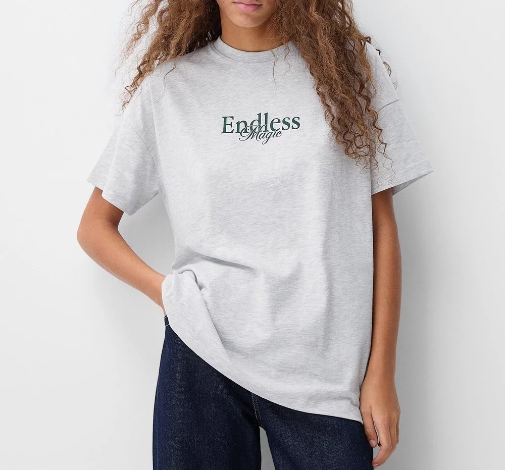 Women's Printed Oversize T-shirt