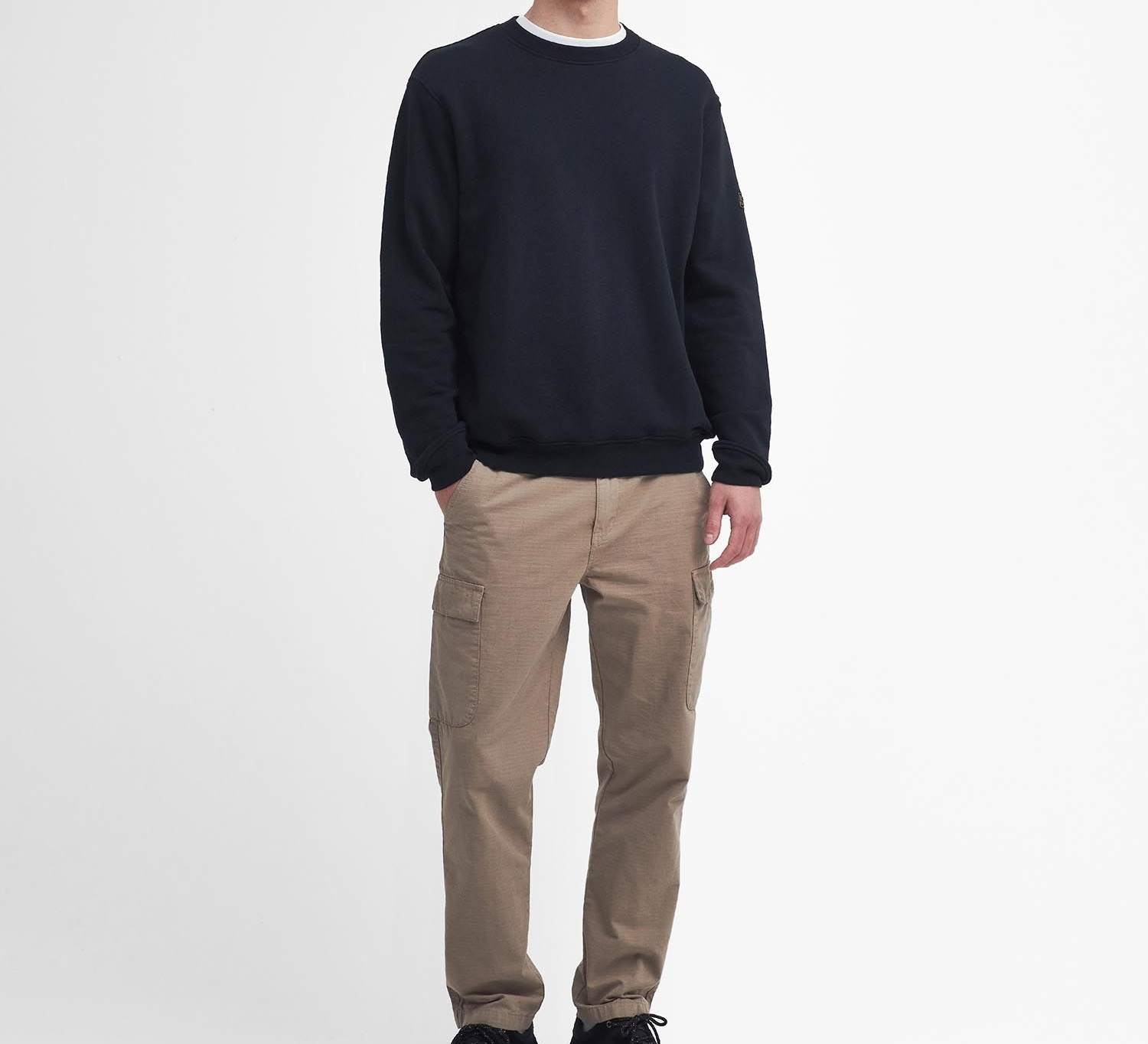 Men's Outline Badge Sweatshirt