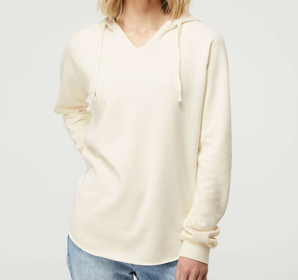 Women’s Lightweight  Wave Wash Hooded Sweatshirt
